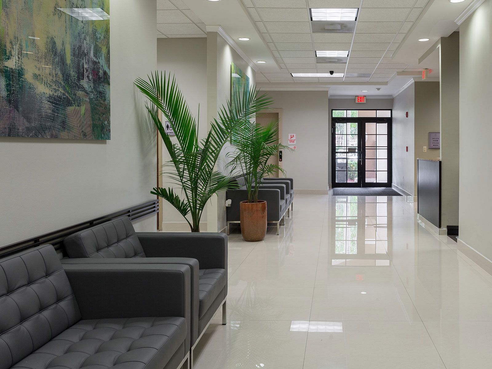 Receptionist & Waiting Area